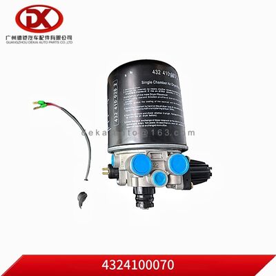 WABCO Air Dryer 4324100070 4-32410007-0 for Heavy Truck & Bus Air Brake System, Cross reference 4324100000,4324101027,4324100022,4324100030,4324100202