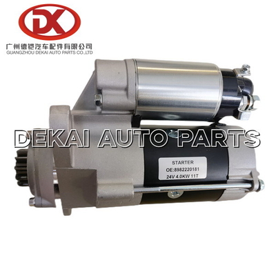 8982220181 8983410980 ISUZU Electrical Parts 24V 4.0kw Starter ISUZU NPR NKR 4HF1 8 98222018 1