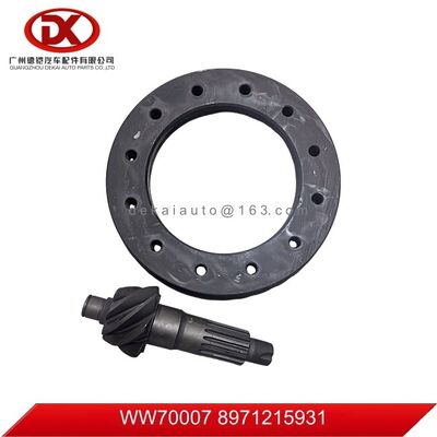 مناسبة لـ ISUZU MXA5R / MYY5T التفاضل في العجلة الرئيسية والعمود 7 * 39 8971215931 8 97121593 1