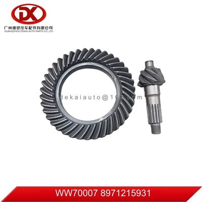 مناسبة لـ ISUZU MXA5R / MYY5T التفاضل في العجلة الرئيسية والعمود 7 * 39 8971215931 8 97121593 1