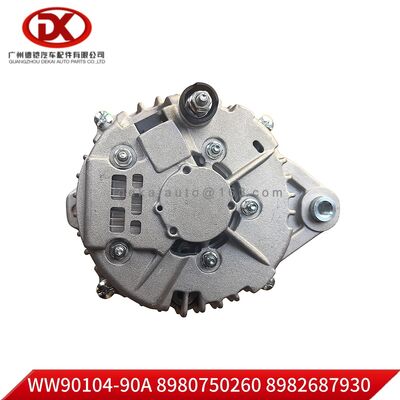 المولد 24V 80A 8980750260 8982687930 8 98075026 0 8 98268793 0 لقطع غيار الشاحنات ISUZU 700P 4HK1