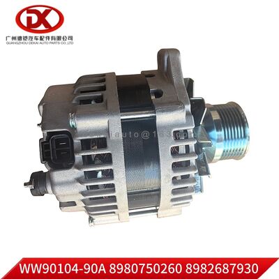 المولد 24V 80A 8980750260 8982687930 8 98075026 0 8 98268793 0 لقطع غيار الشاحنات ISUZU 700P 4HK1