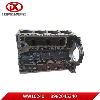 كتلة الأسطوانات 8982045340 8 98204534 0 لأجزاء شاحنات ISUZU 4HG1-T