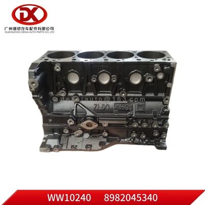 كتلة الأسطوانات 8982045340 8 98204534 0 لأجزاء شاحنات ISUZU 4HG1-T