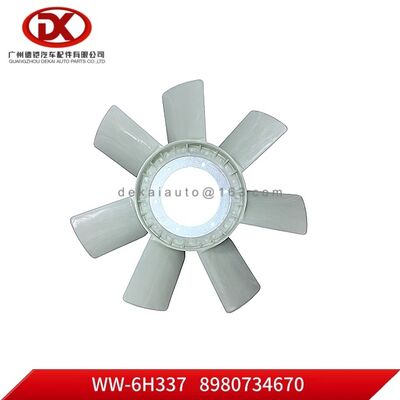 شفرة مروحة 8980734670 8 98073467 0 لقطع غيار شاحنات ISUZU FVZ34 G3 6HK1-TC